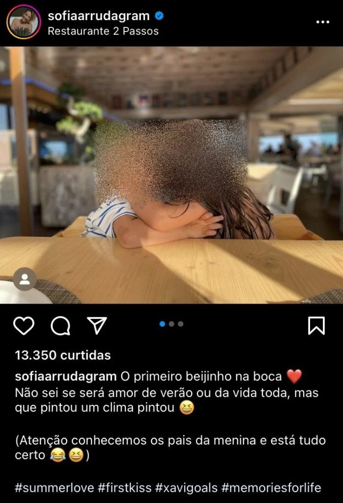 Portal Zap Atriz Posta Foto De Filho De 3 Anos Beijando Amiguinha E Causa Revolta Na Internet 